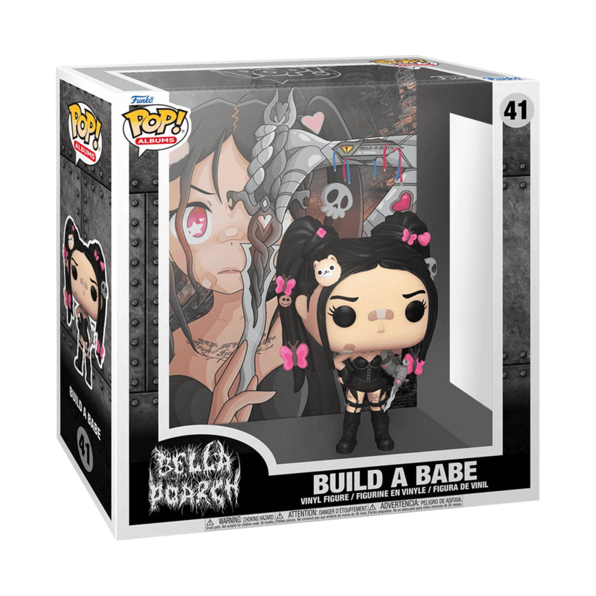 Funko Pop Albums: Bella Poarch Build a Babe 6-Inch Vinyl Figure #41