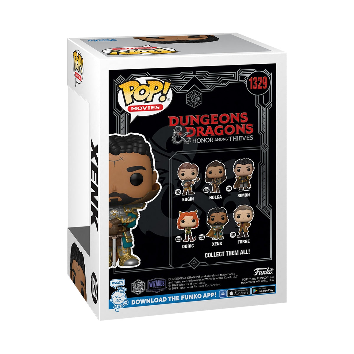 Funko Pop Dungeons & Dragons: Xenk Yendar 4-Inch Vinyl Figure #1329