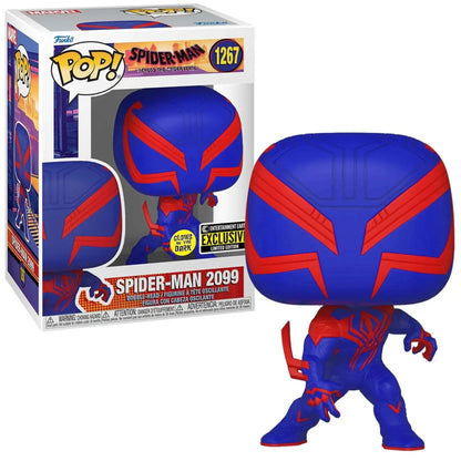 Funko Pop Marvel Spider-Verse: Spider-Man 2099 4-Inch Vinyl Figure #1267
