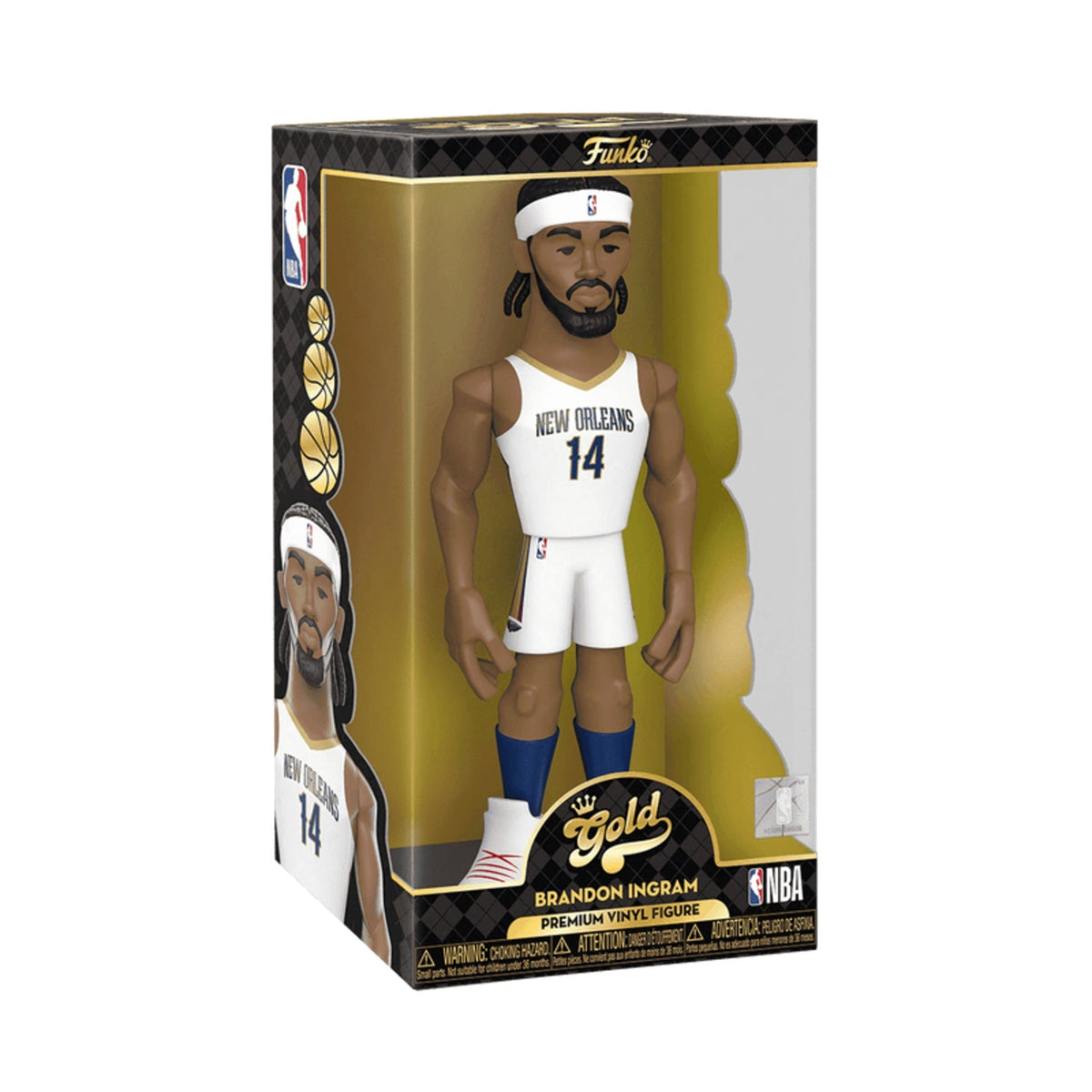 Funko Gold NBA Pelicans: Brandon Ingram 12-Inch Vinyl Figure