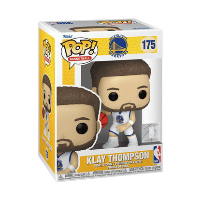 Funko Pop NBA Warriors: Klay Thompson (White Jersey) 4-Inch Vinyl Figure #175