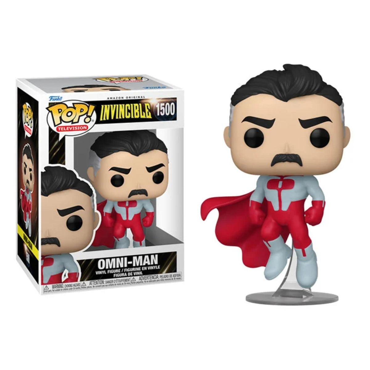 Funko Pop Invincible: Omni-Man 4-Inch Vinyl Figure #1500