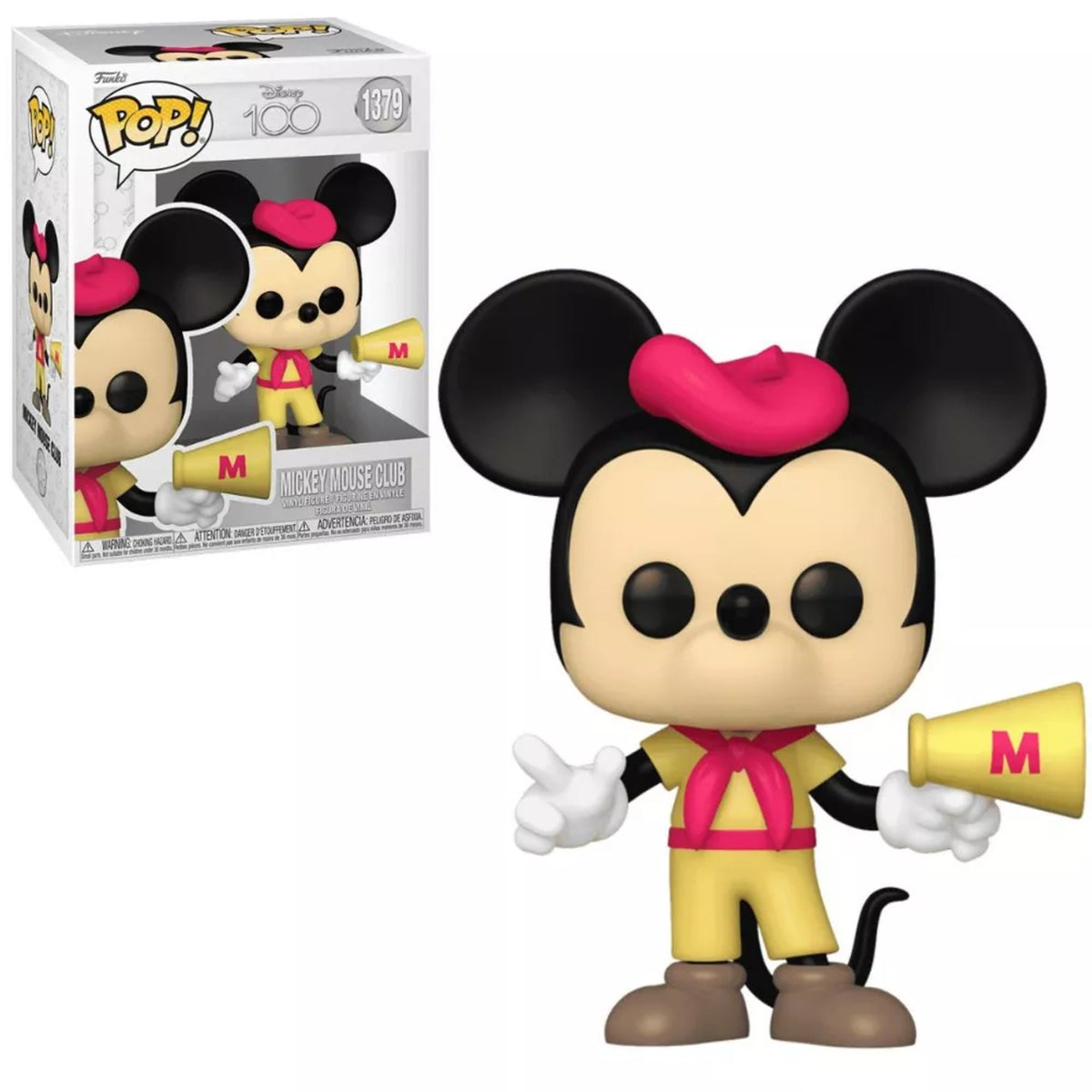 Funko Pop Disney 100: Mickey Mouse Club 4-Inch Vinyl Figure #1379