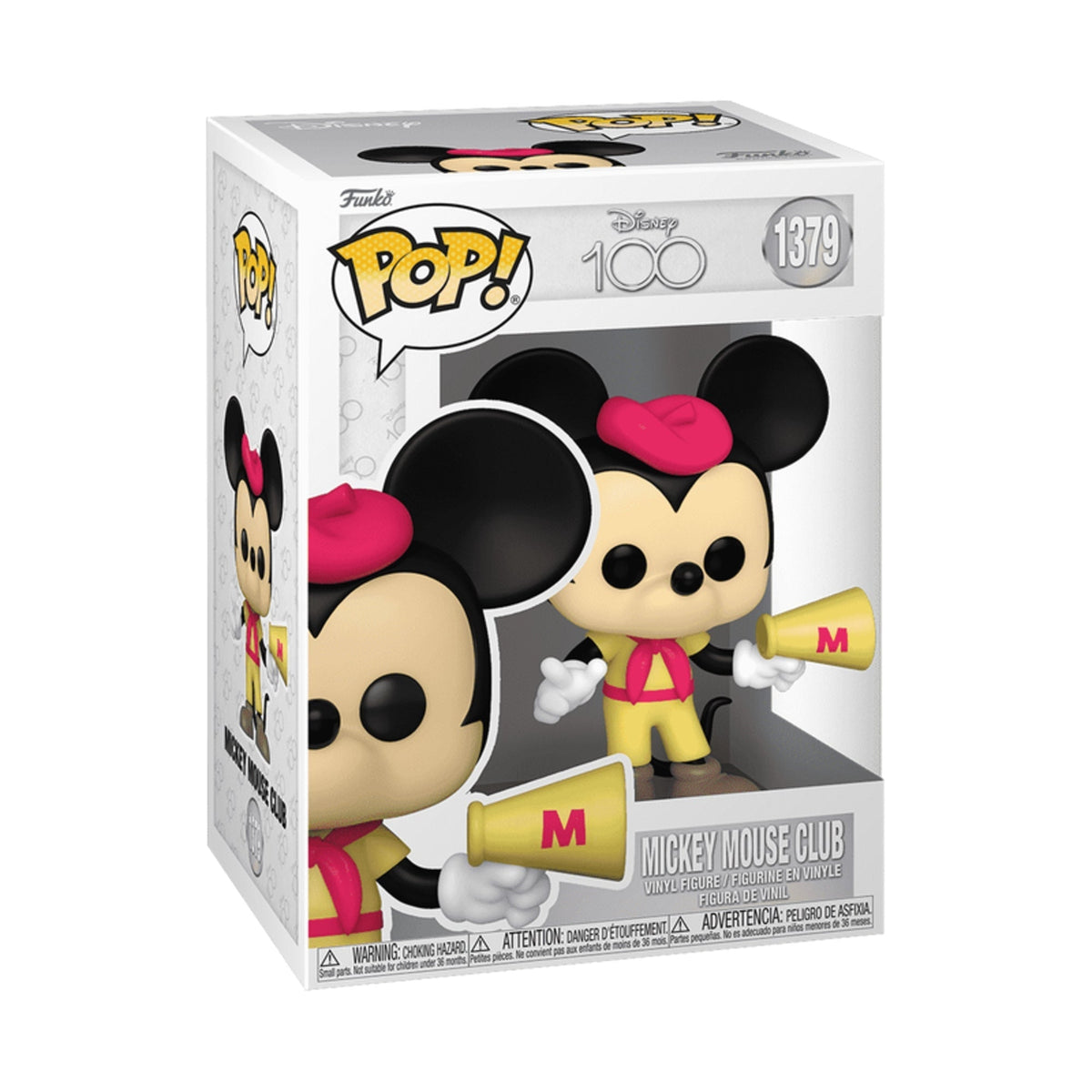 Funko Pop Disney 100: Mickey Mouse Club 4-Inch Vinyl Figure #1379