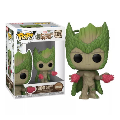 Funko Pop Marvel: Groot as Scarlet Witch 4-Inch Vinyl Figure #1395