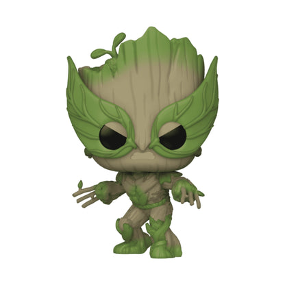Funko Pop Marvel: Groot as Wolverine 4-Inch Vinyl Figure #1396
