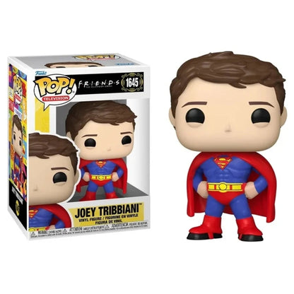 Funko Pop Friends: Joey Tribbiani (Superman) 4-Inch Vinyl Figure #1645