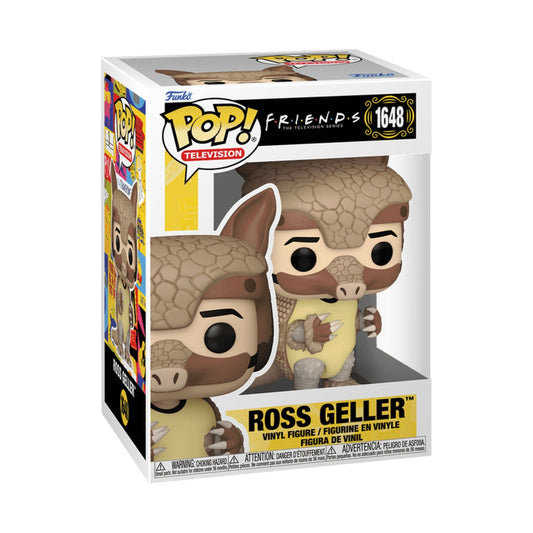 Funko Pop Friends: Ross Geller (Holiday Armadillo) 4-Inch Vinyl Figure #1648