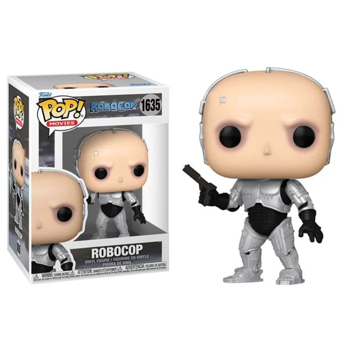 Funko Pop RoboCop: RoboCop without Helmet 4-Inch Vinyl Figure #1635