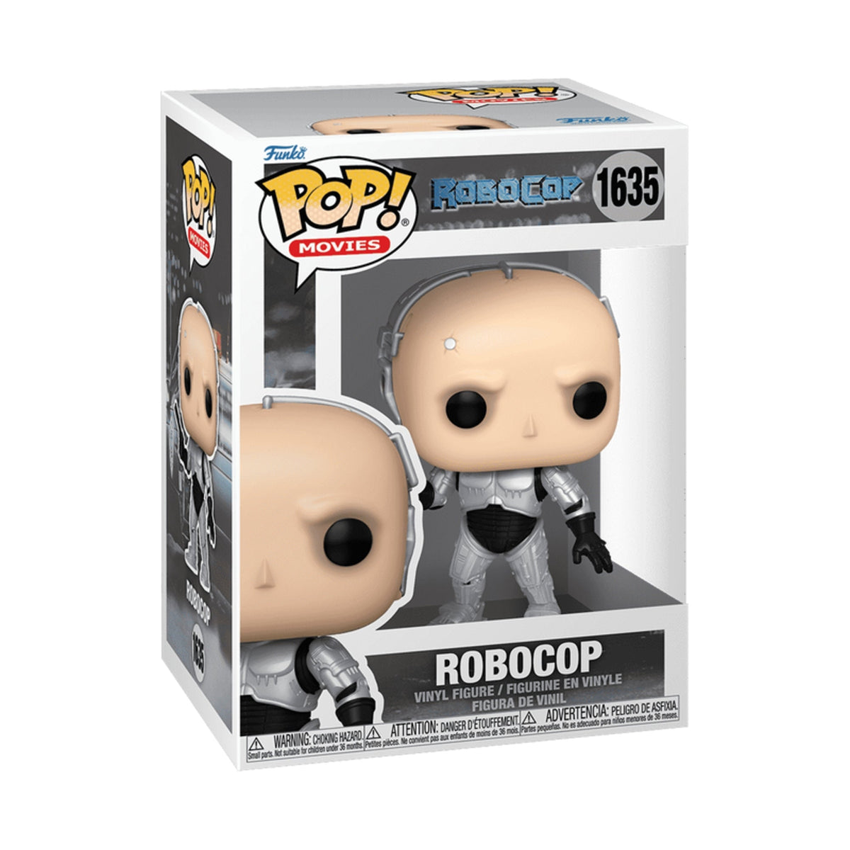 Funko Pop RoboCop: RoboCop without Helmet 4-Inch Vinyl Figure #1635