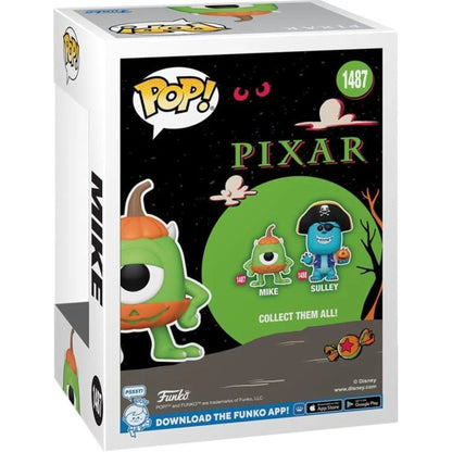 Funko Pop Disney: Mike Wazowski (Pumpkin) 4-Inch Vinyl Figure #1487