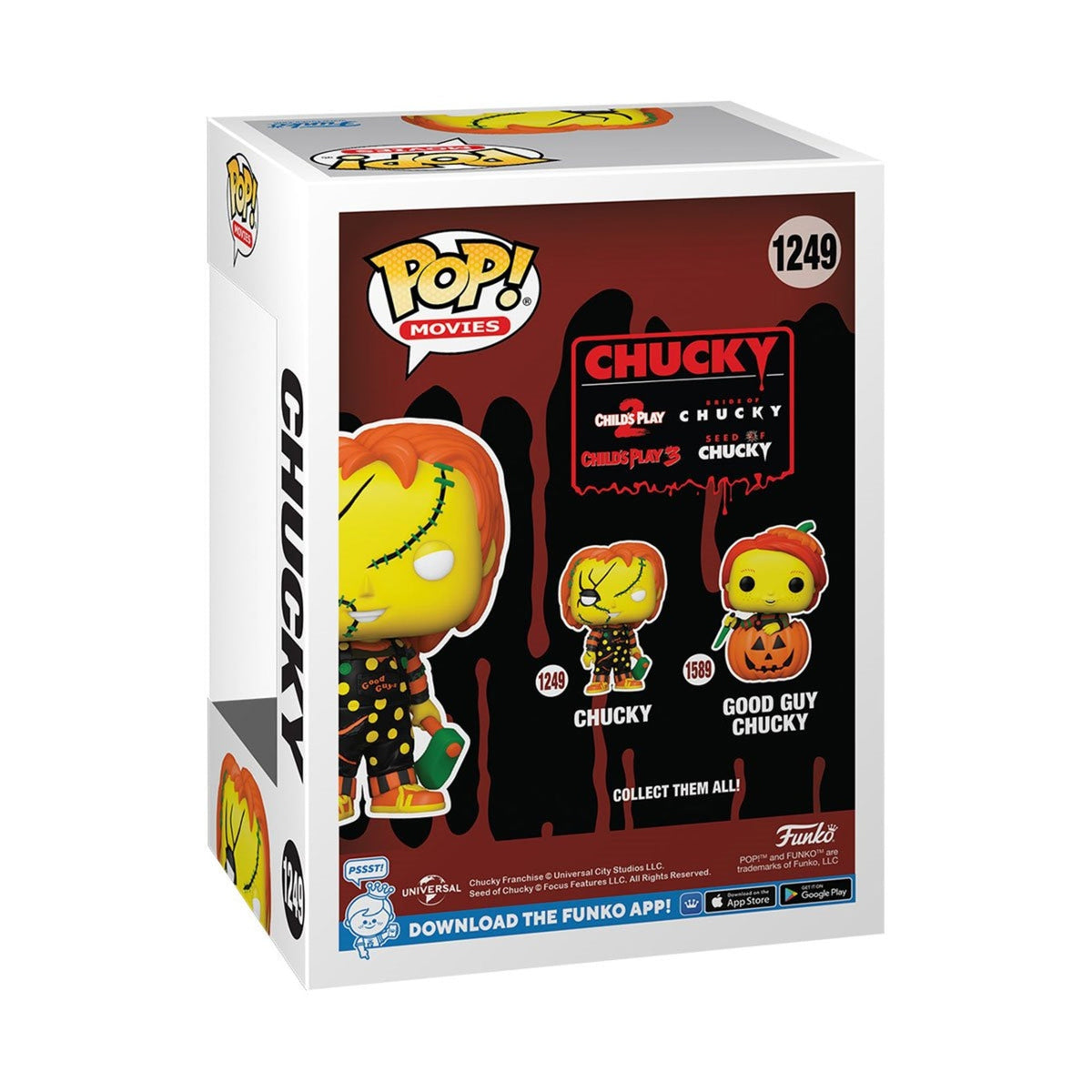 Funko Pop Child's Play: Chucky with Axe 4-Inch Vinyl Figure #1249