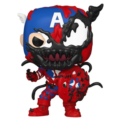 Funko Pop Marvel: Carnageized Captain America 4-Inch Vinyl Figure #1436