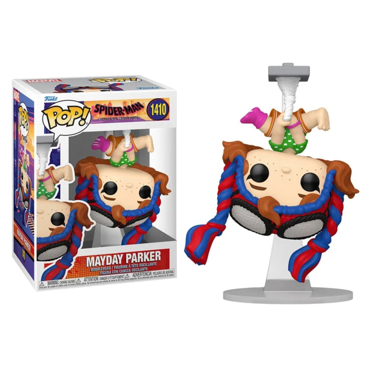 Funko Pop Marvel Spider-Verse: Mayday Parker 4-Inch Vinyl Figure #1410
