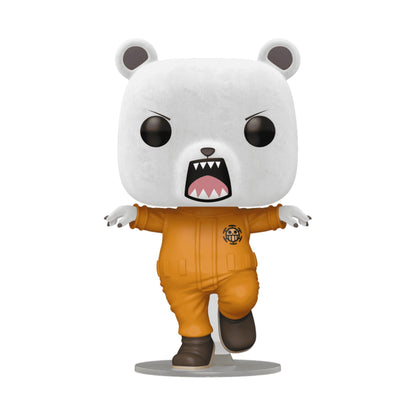 Funko Pop One Piece: Bepo (Flocked) 4-Inch Vinyl Figure #1896