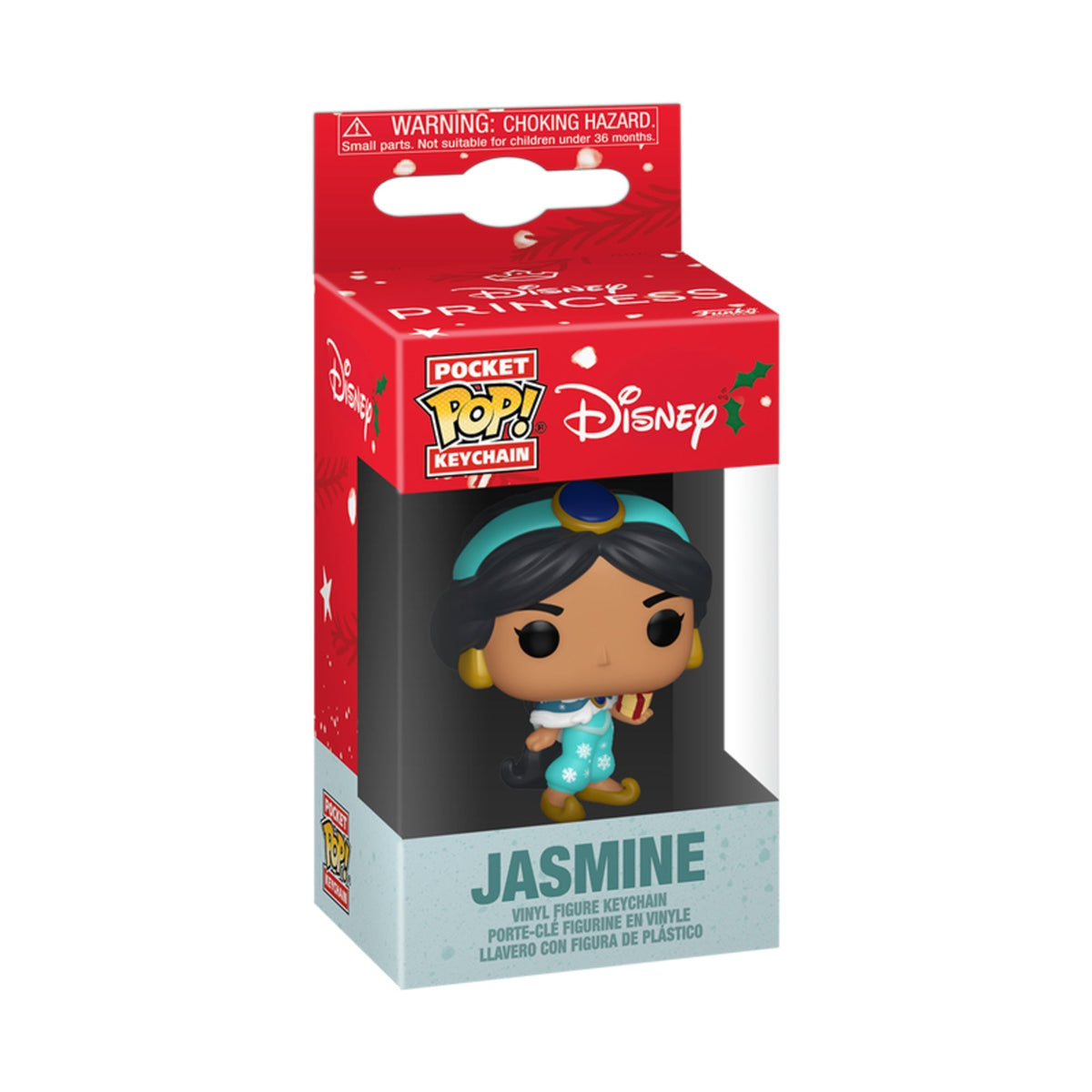 Funko Pop Disney Aladdin: Jasmine (Winter Outfit) 1.5-Inch Vinyl Keychain