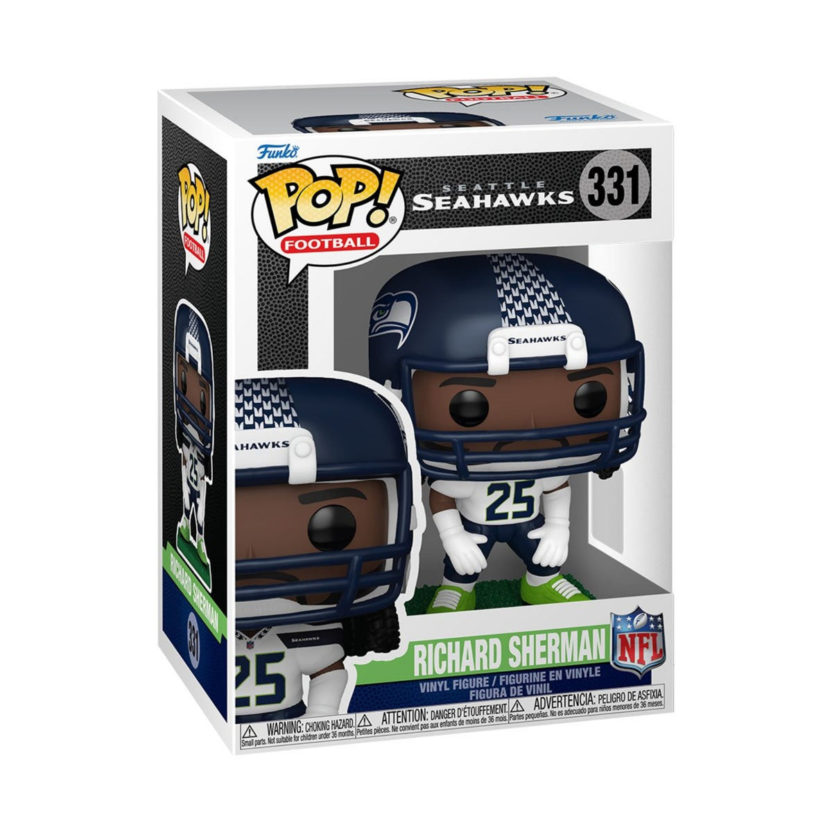 NFL Legends Richard Sherman (Seahawks) 4 Inch Funko Pop! Vinyl Figure #331