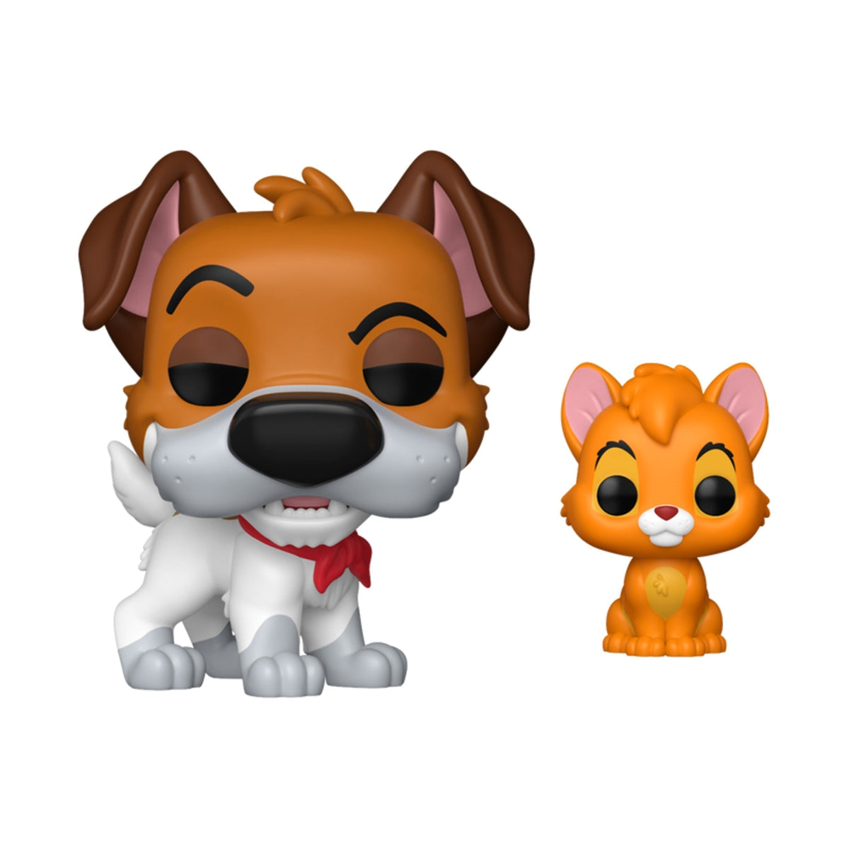 Funko Pop Oliver & Company: Dodger with Oliver 4-Inch Vinyl Figure #1705