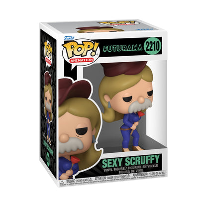 Funko Pop Futurama: Sexy Scruffy 4-Inch Vinyl Figure #2210