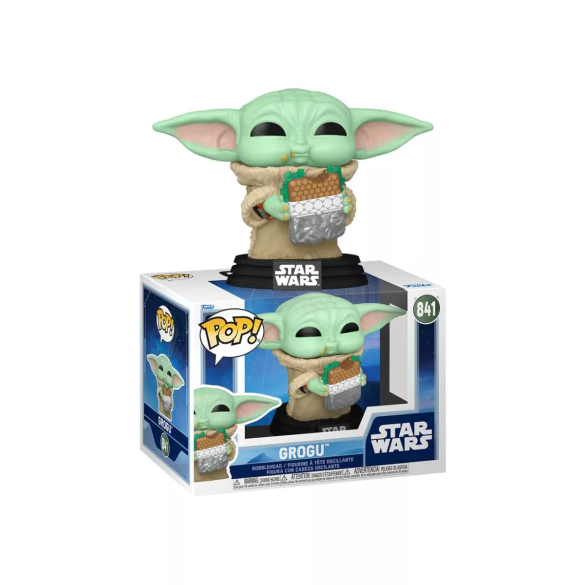Funko Pop Star Wars: Grogu with Sandwich 4-Inch Vinyl Figure #841