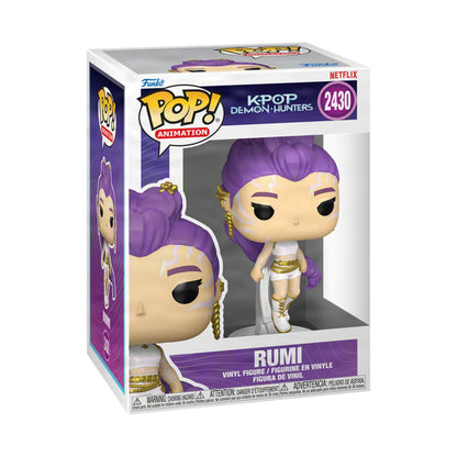 Funko Pop KPop Demon Hunters: Rumi (What It Sounds Like) 4-Inch Figure #2430
