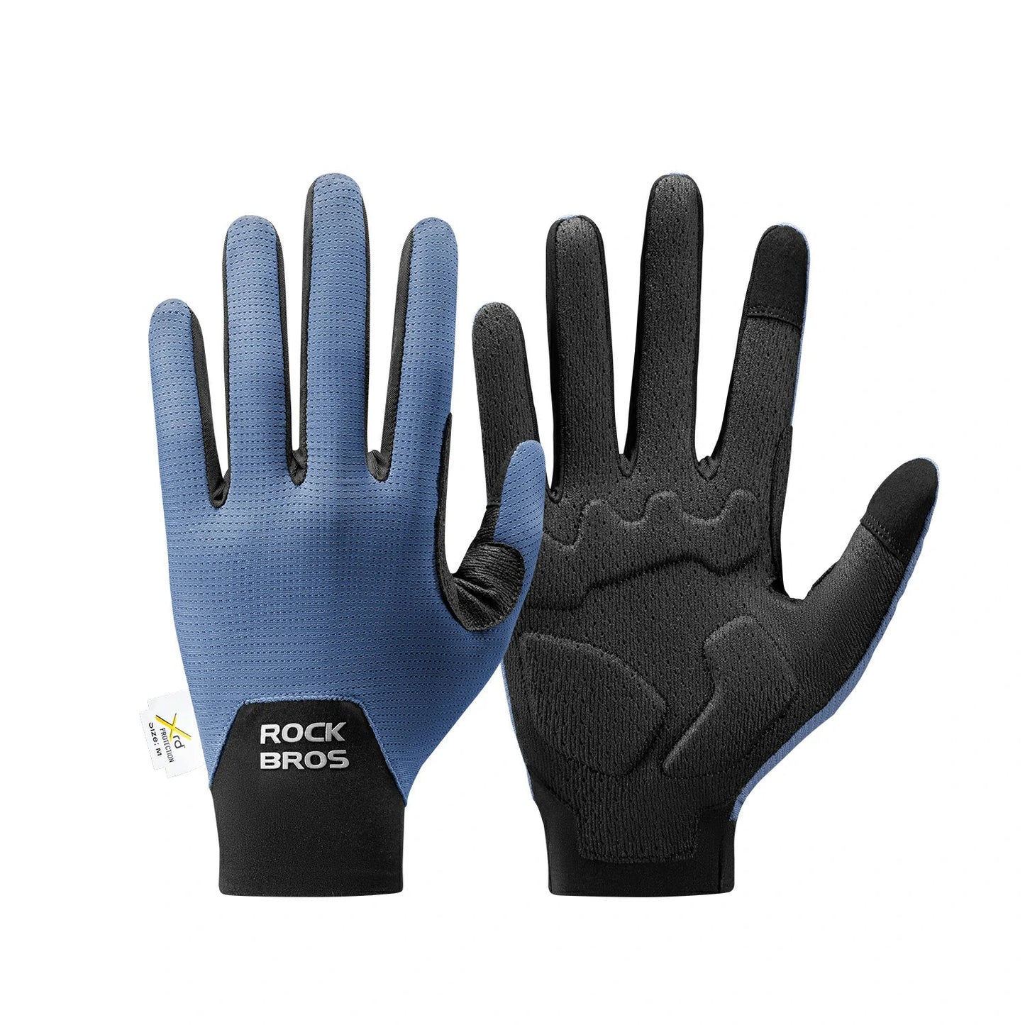 Full Finger Bike Gloves Breathable Touch screen with PORON® XRD Cushioning