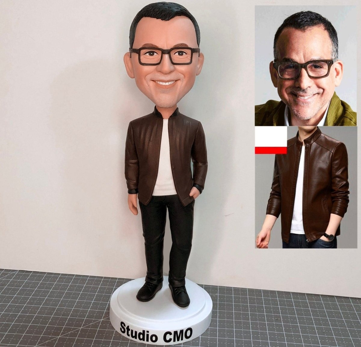 Fully custom bobbleheads for him