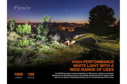 Fenix HM70R Rechargeable LED Headlamp - 1600 Lumens