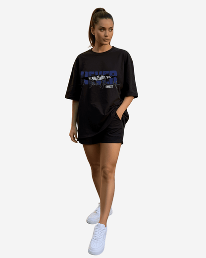 G West Never Give Up Oversized Women's T-Shirt