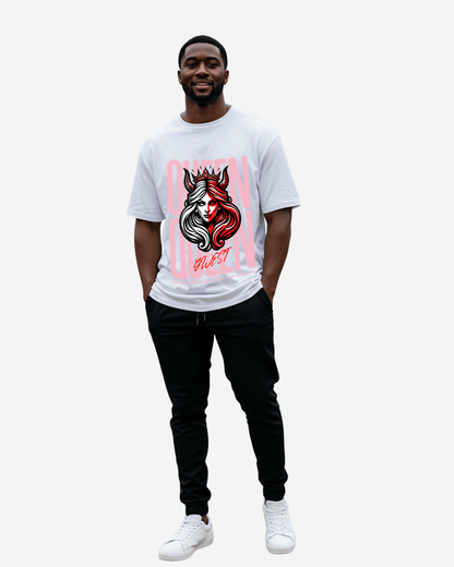 G West Queen Oversized Men's T-Shirt
