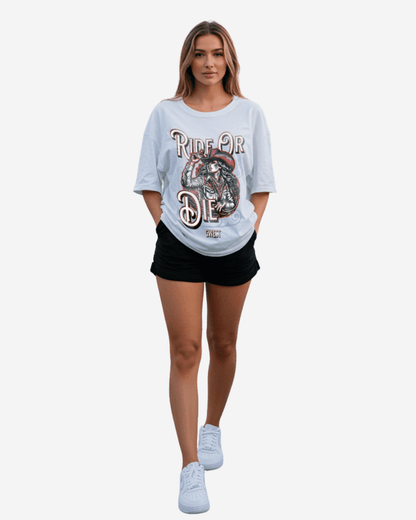 G West Ride Or Die Oversized Women's T-Shirt