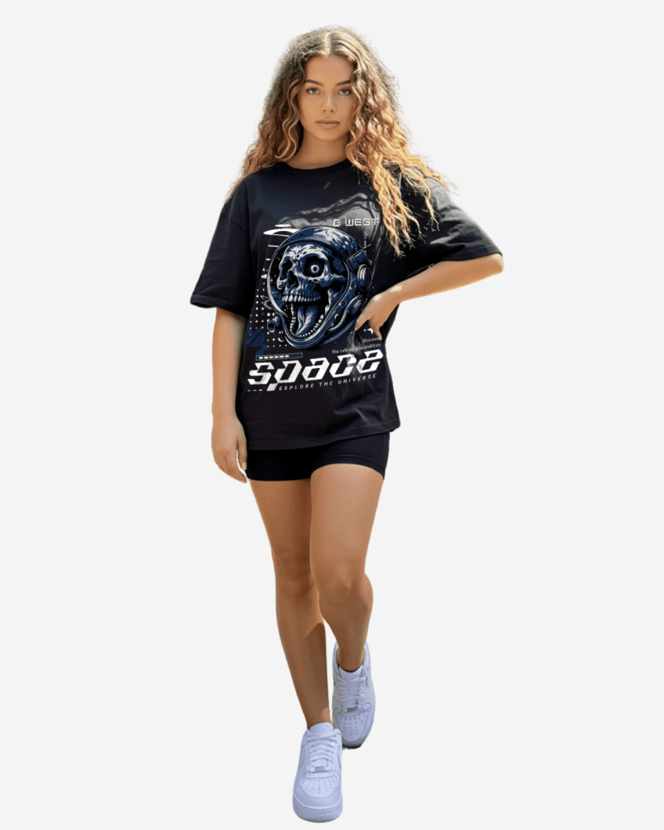 G West Space Oversized Women's T-Shirt