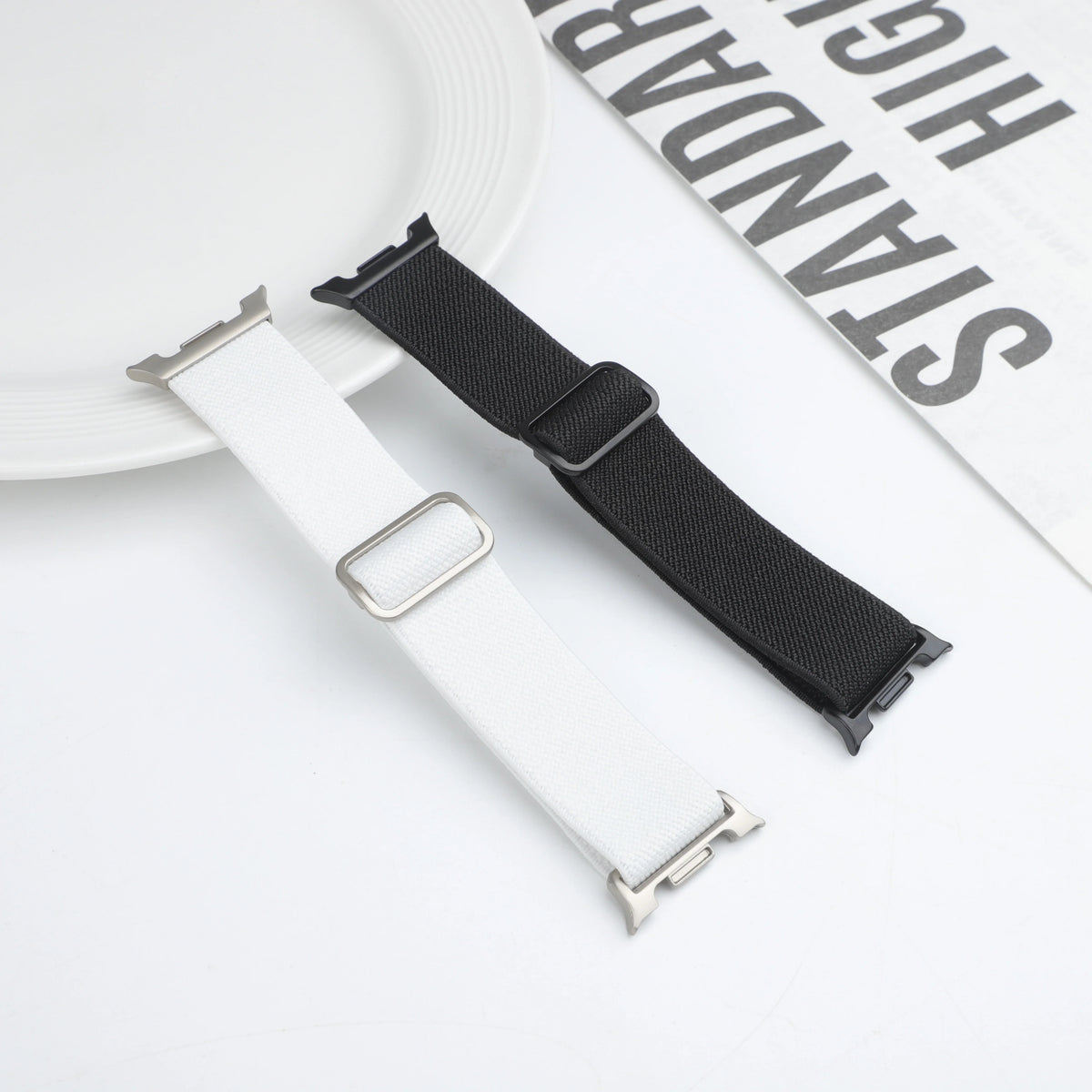 Samsung Galaxy Watch8, 8 Classic & 9 Stretch Nylon Loop, Slide Buckle