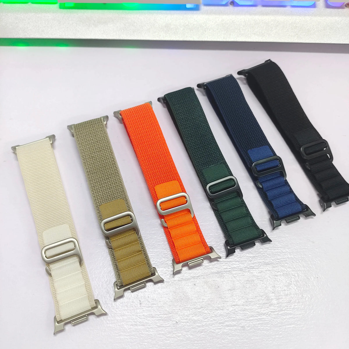 Samsung Galaxy Watch8, 8 Classic & 9 Alpine-Style Nylon Loop Band