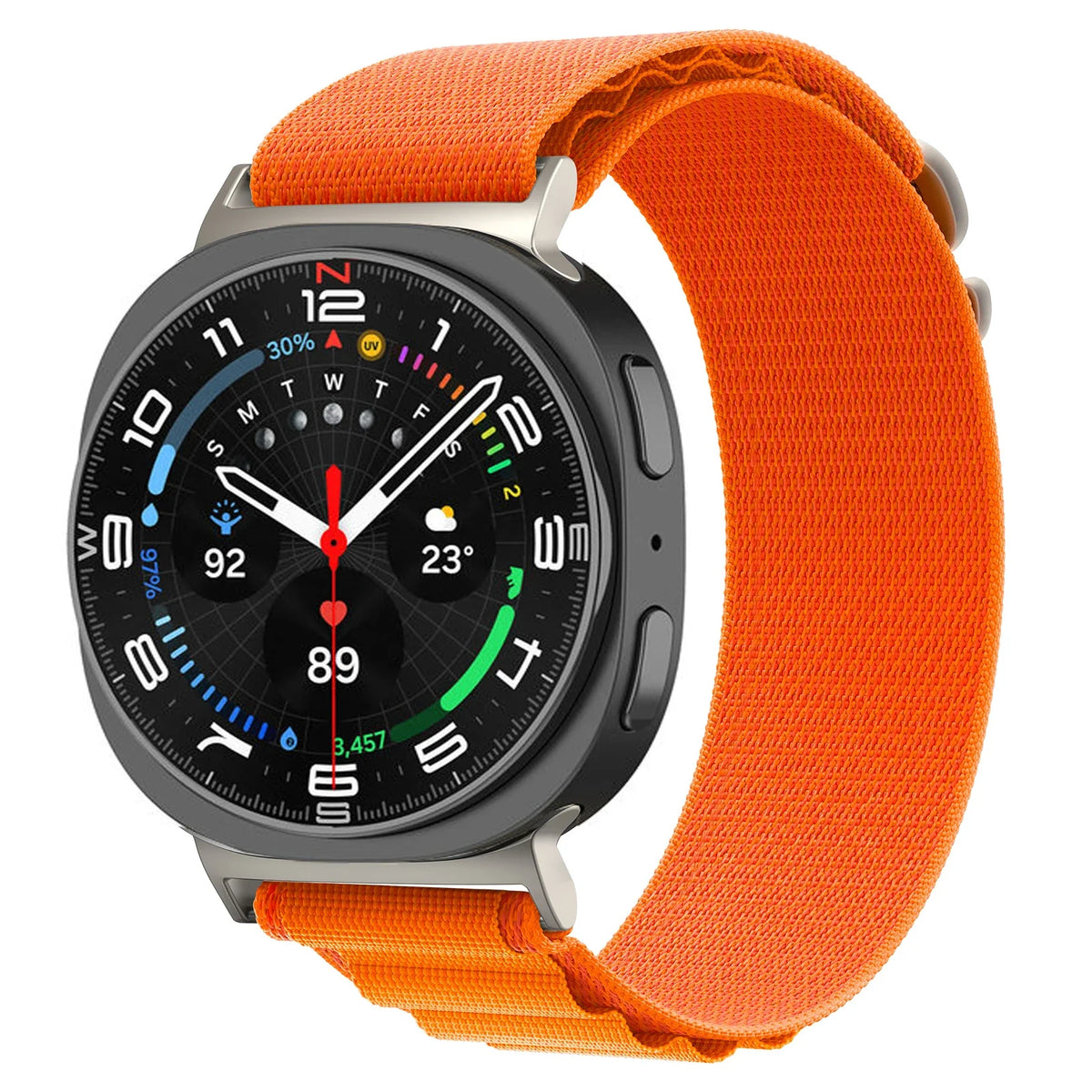 Samsung Galaxy Watch8, 8 Classic & 9 Alpine-Style Nylon Loop Band