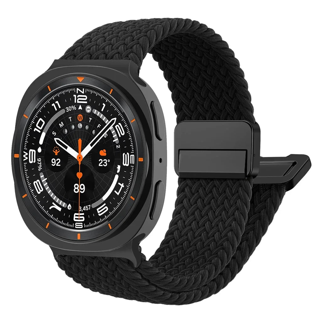 Samsung Galaxy Watch8, 8 Classic & 9 Braided Band, Adjustable Buckle