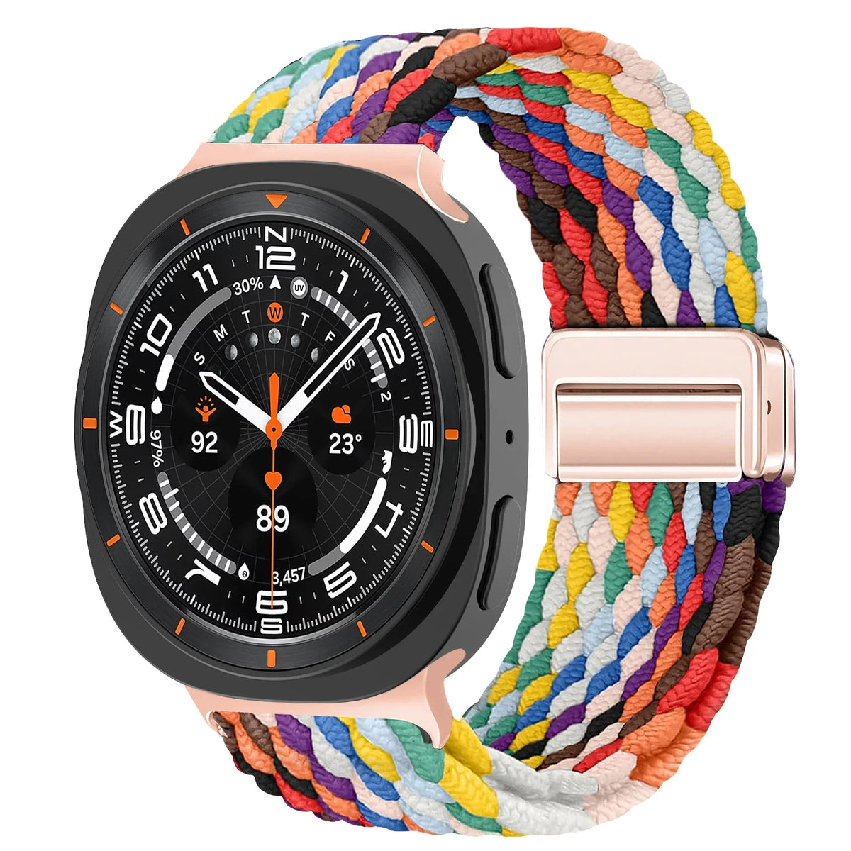 Samsung Galaxy Watch8, 8 Classic & 9 Braided Band, Adjustable Buckle