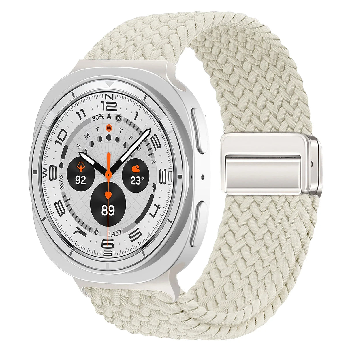 Samsung Galaxy Watch8, 8 Classic & 9 Braided Band, Adjustable Buckle