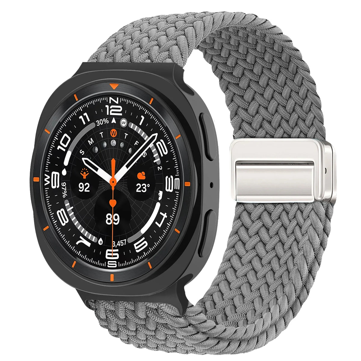 Samsung Galaxy Watch8, 8 Classic & 9 Braided Band, Adjustable Buckle
