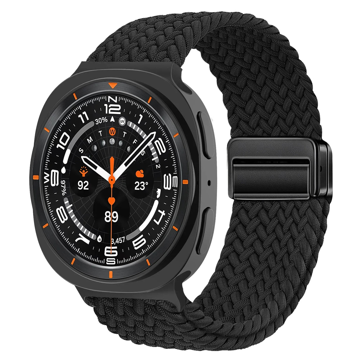 Samsung Galaxy Watch8, 8 Classic & 9 Braided Band, Adjustable Buckle