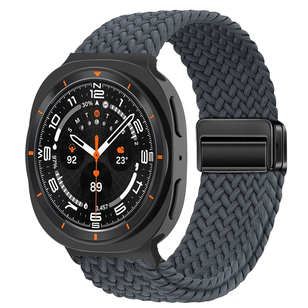 Samsung Galaxy Watch8, 8 Classic & 9 Braided Band, Adjustable Buckle