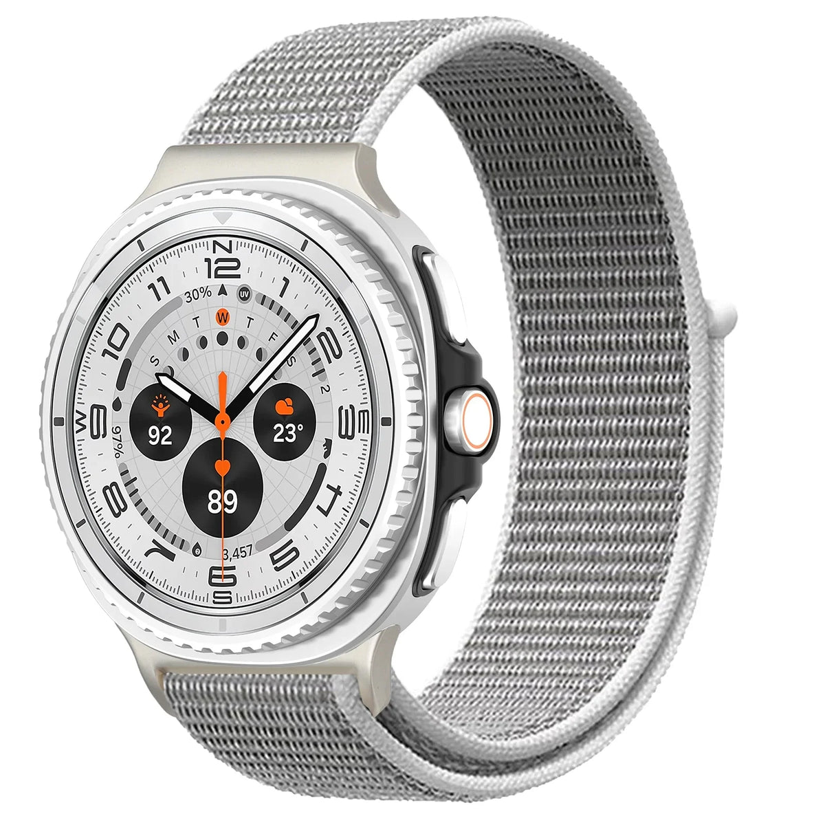 Samsung Galaxy Watch8, 8 Classic & 9 Nylon Hook-and-Loop Sport Band
