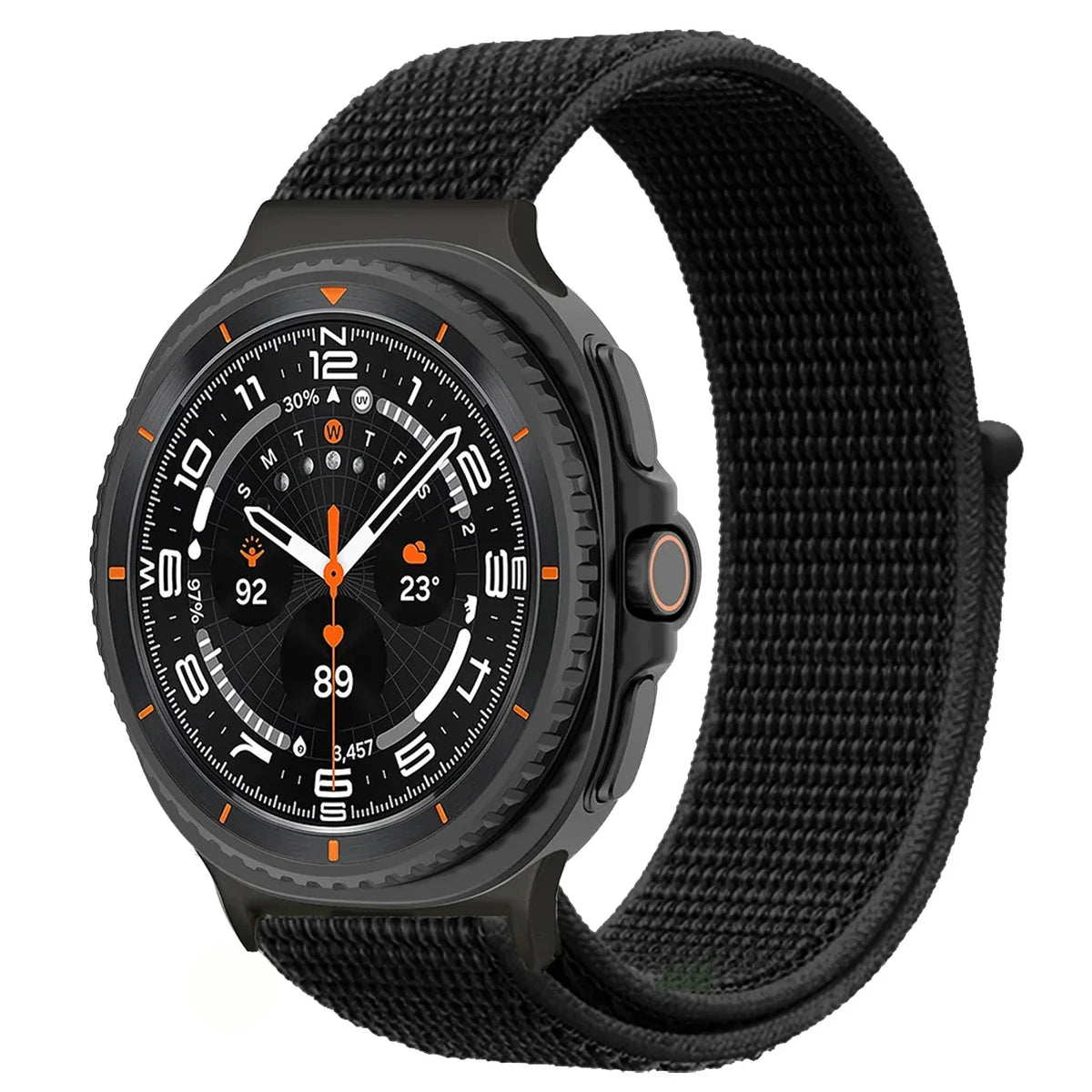 Samsung Galaxy Watch8, 8 Classic & 9 Nylon Hook-and-Loop Sport Band