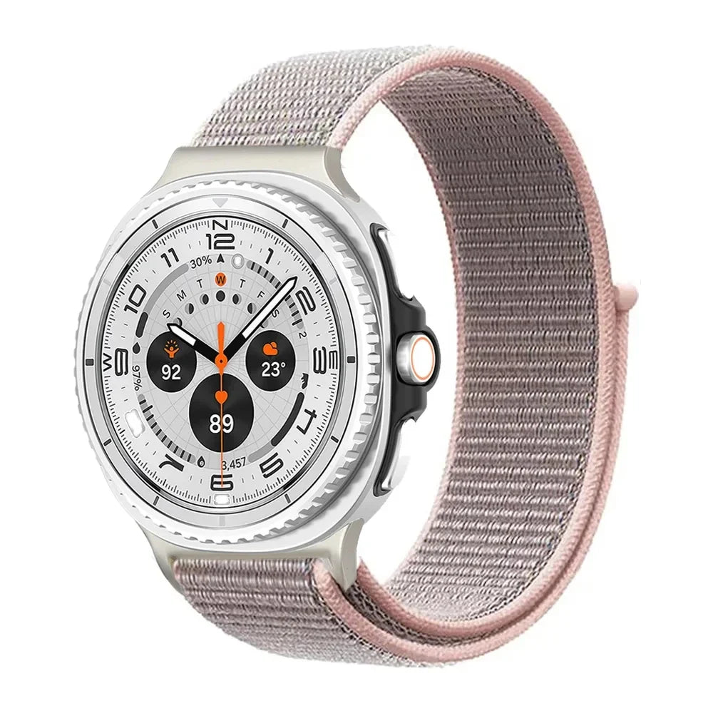 Samsung Galaxy Watch8, 8 Classic & 9 Nylon Hook-and-Loop Sport Band