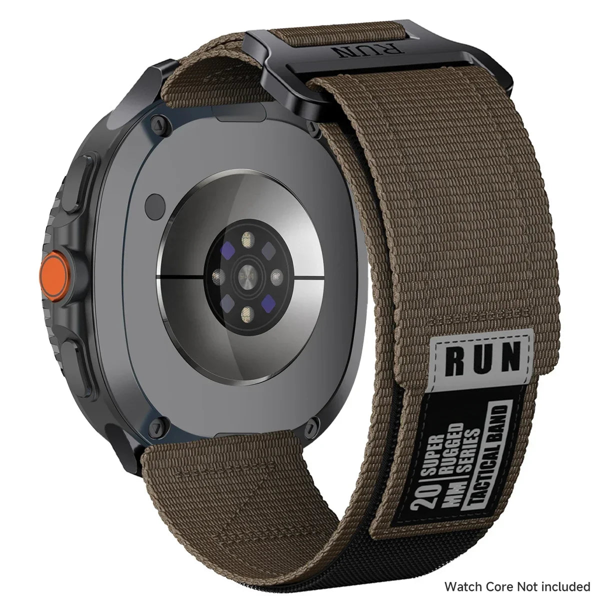 Samsung Galaxy Watch8, 8 Classic & 9 Rugged Nylon Band, RUN Label