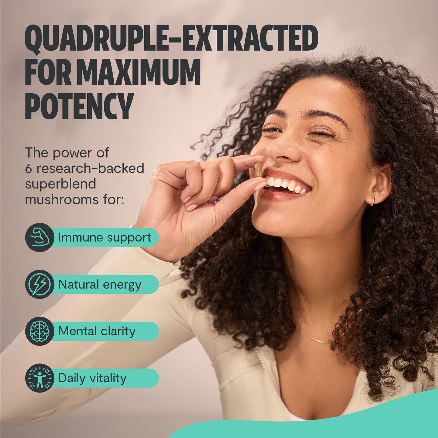 Ultimate Mushroom Complex Capsules - Triathlete Store