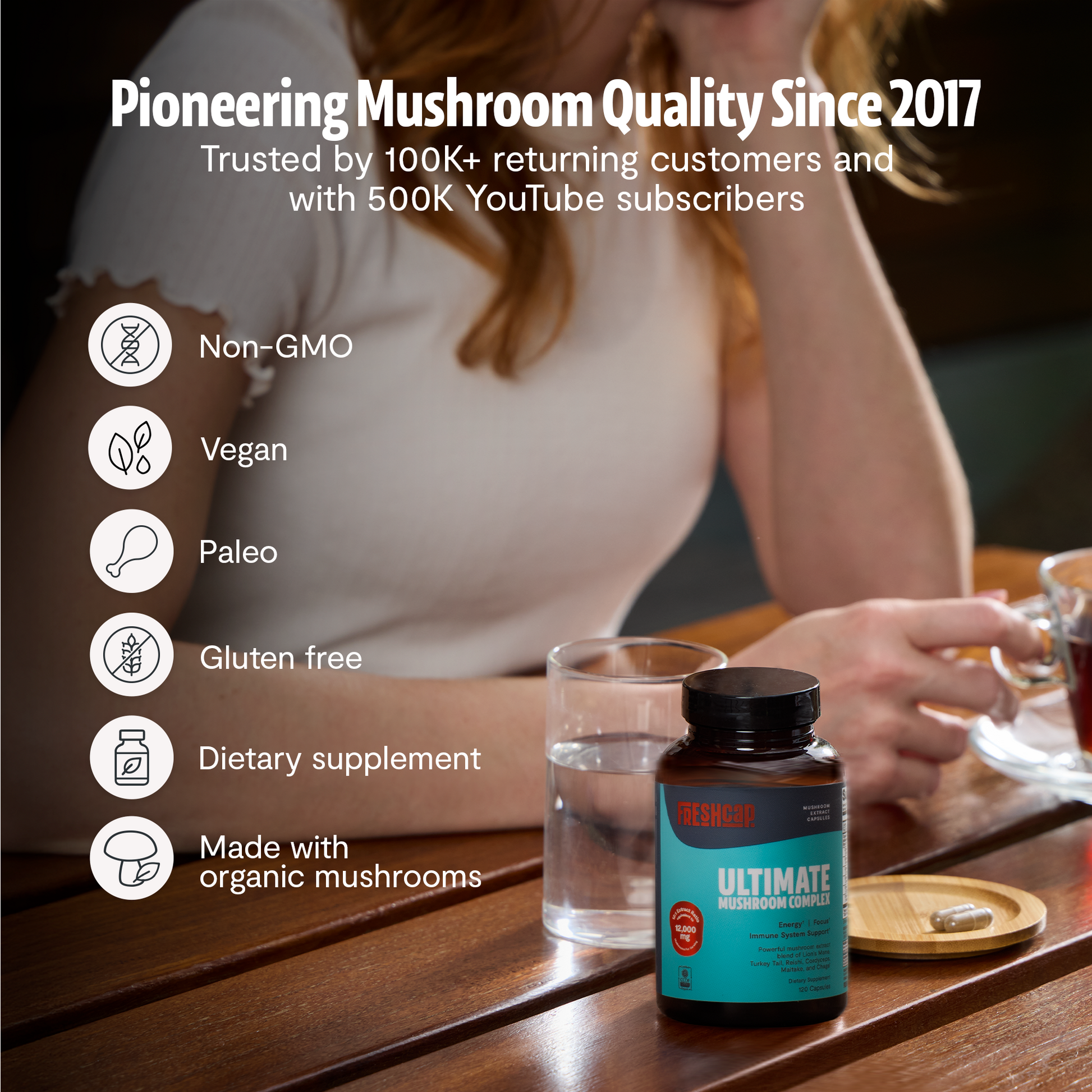 Ultimate Mushroom Complex Capsules - Triathlete Store