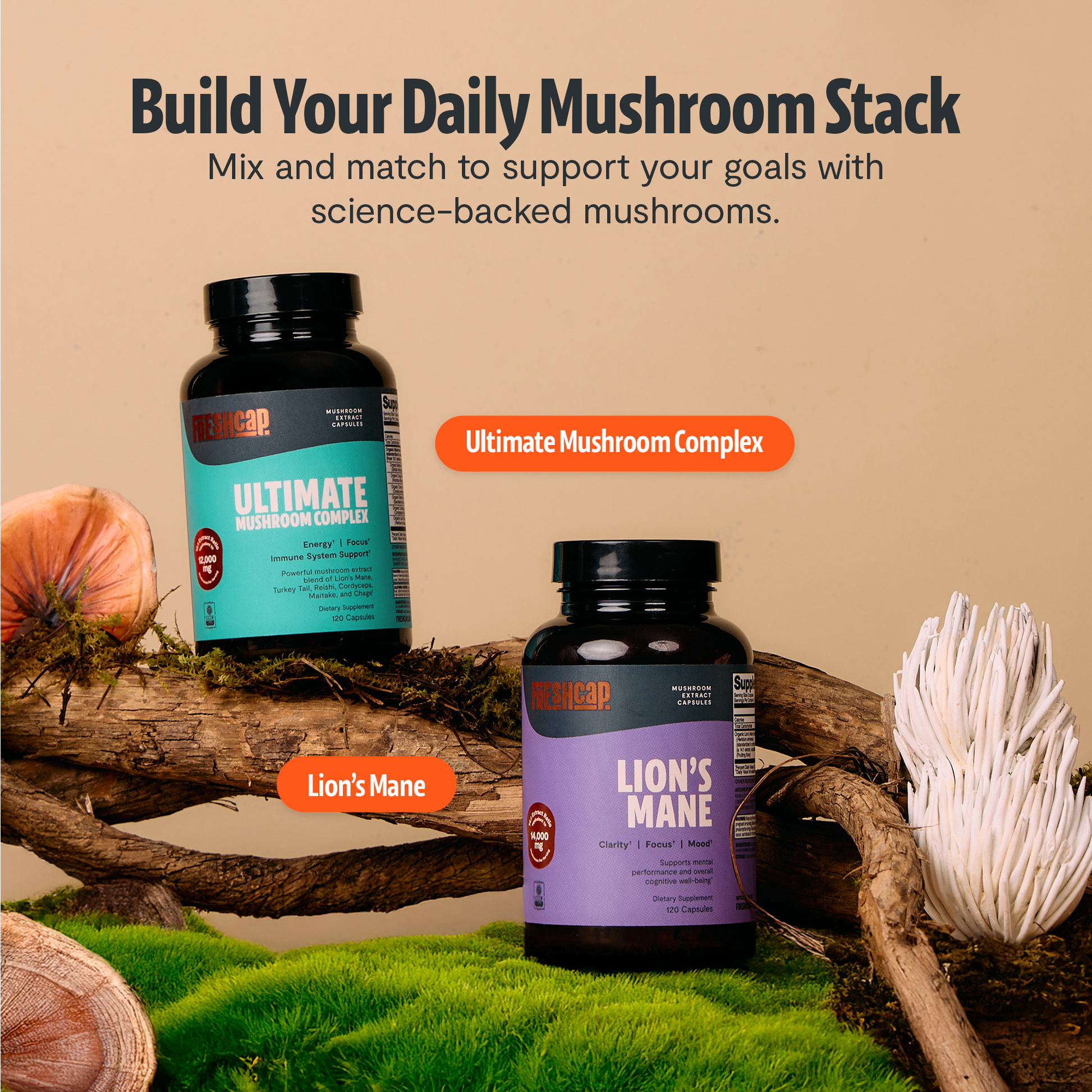 Ultimate Mushroom Complex Capsules - Triathlete Store