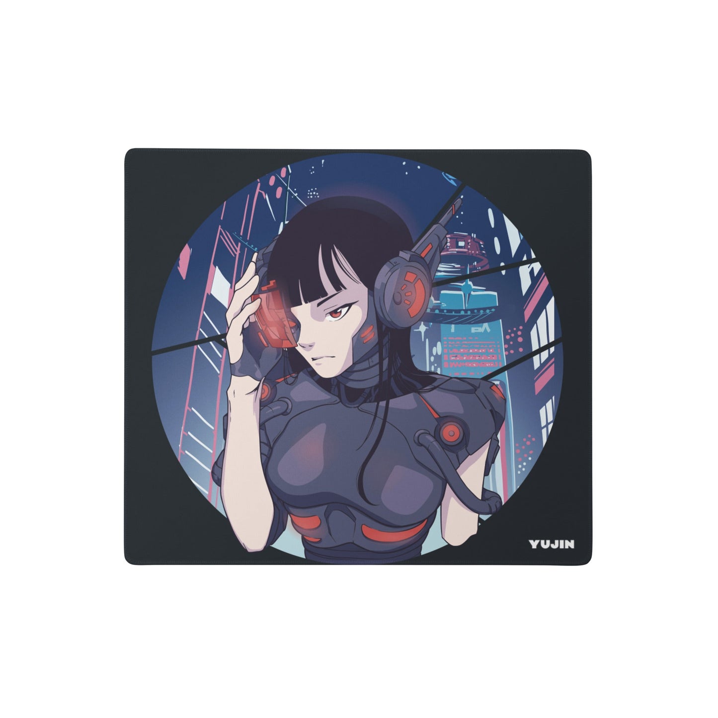 Cyberpunk Girl Gaming Pad
