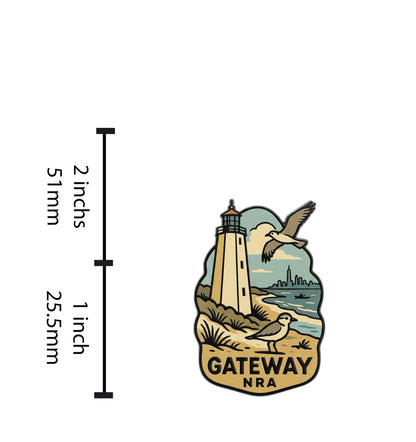 Gateway National Recreation Area Pin - New Jersey and New York Souvenir Pin
